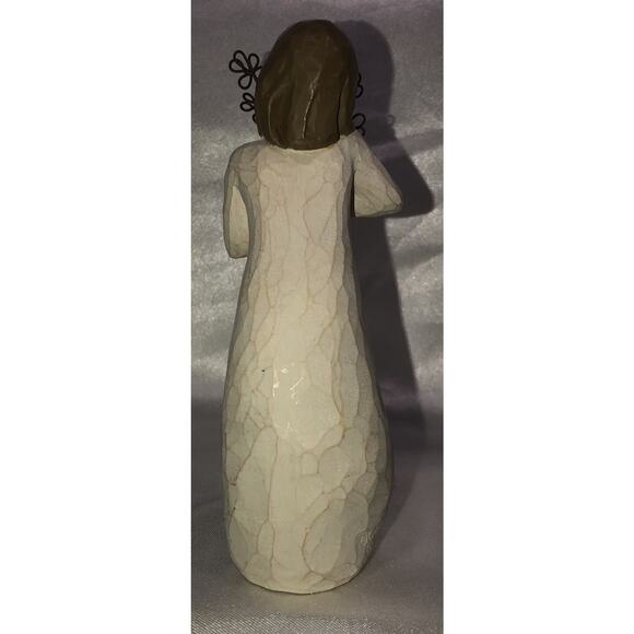 Willow Tree Figure Friendship Holding Flowers Figurine Vintage - Picture 3 of 6